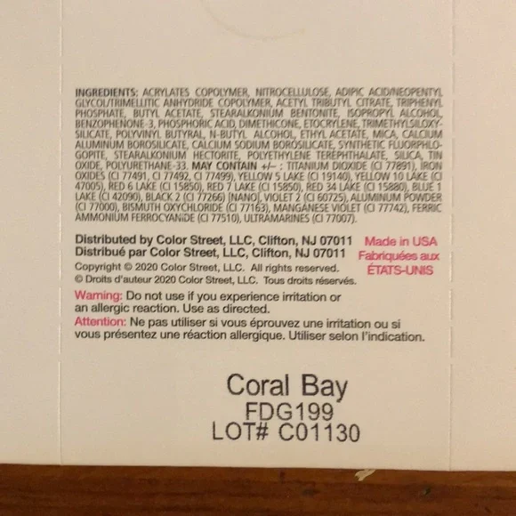 Bundle of Color Street Nail Wraps - Picture 3 of 7